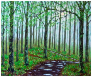 'Roddlesworth in Spring', Mike Lord.