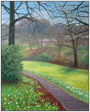 'Spring Arrives at Withnell Fold'. Fine art prints, art cards and canvas wall art from Mike Lord.