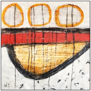 'Three Ringed Circus'. Art cards and wall art by Malcolm Taylor.
