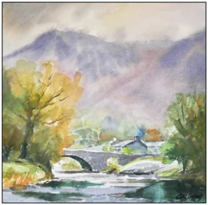 'Grange, Borrowdale', Colin Callon. Art prints and art cards.