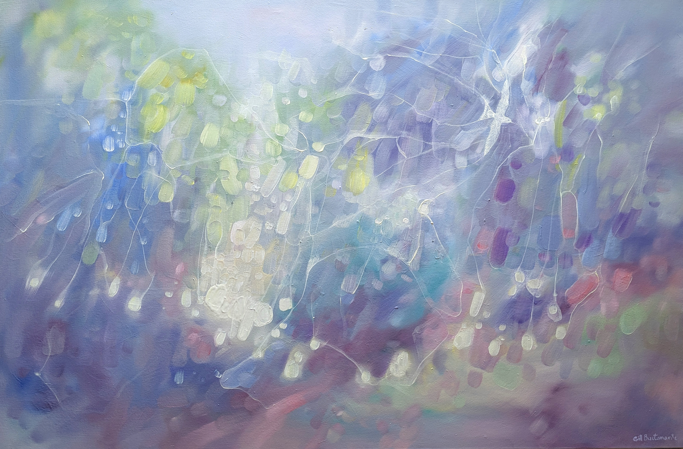 'Summer Spirit' Gill Bustamante. Original Painting.