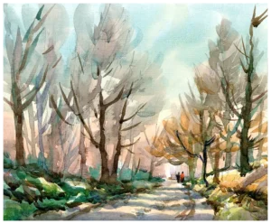 'The Track by Spring Cottage', Colin Callon.