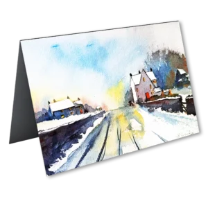 'Winters Light' Pat Richardson Artcard
