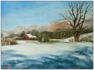 'Carvers Farm, Cuerden', Pat Richardson.
