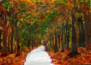 'Autumn Wood'. Original Painting
