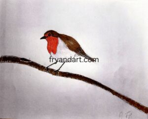 European Robin - original painting