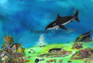 'Shark'. Fine Art Prints.