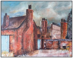 'Astley Gables' Pat Richardson Original Painting