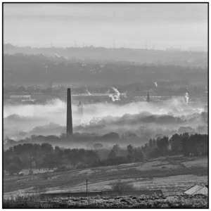 'Bolton from Winter Hill' David Ruaux Original Photo