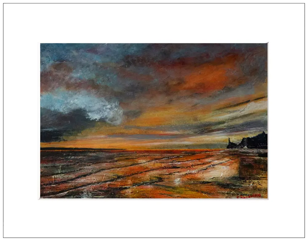 'Eventide' Pat Richardson Mounted Artwork