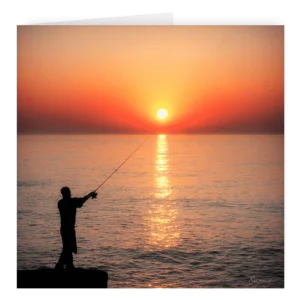 'Gone Fishing' David Ruaux Artcard Photo