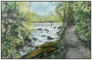 'Houghton Bottoms' Original Painting