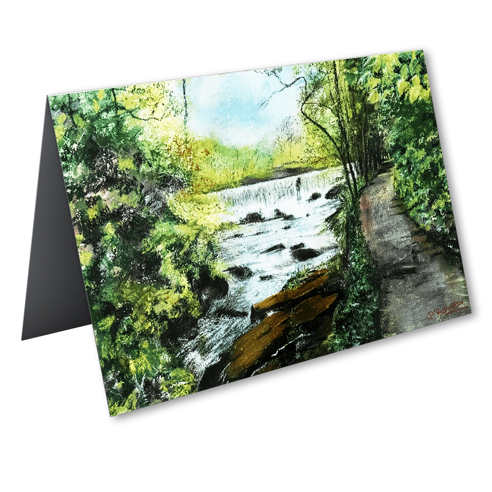 'Houghton Bottoms' Pat Richardson Artcard