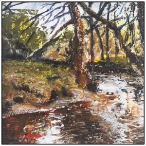 'Meandering I' Pat Richardson Original Painting