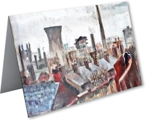 'Old Town' Pam Wakefield Artcard