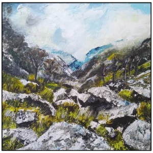 'Rocky Path' Pat Richardson Original Painting
