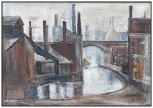 'Smoke City' Pam Wakefield Original Painting