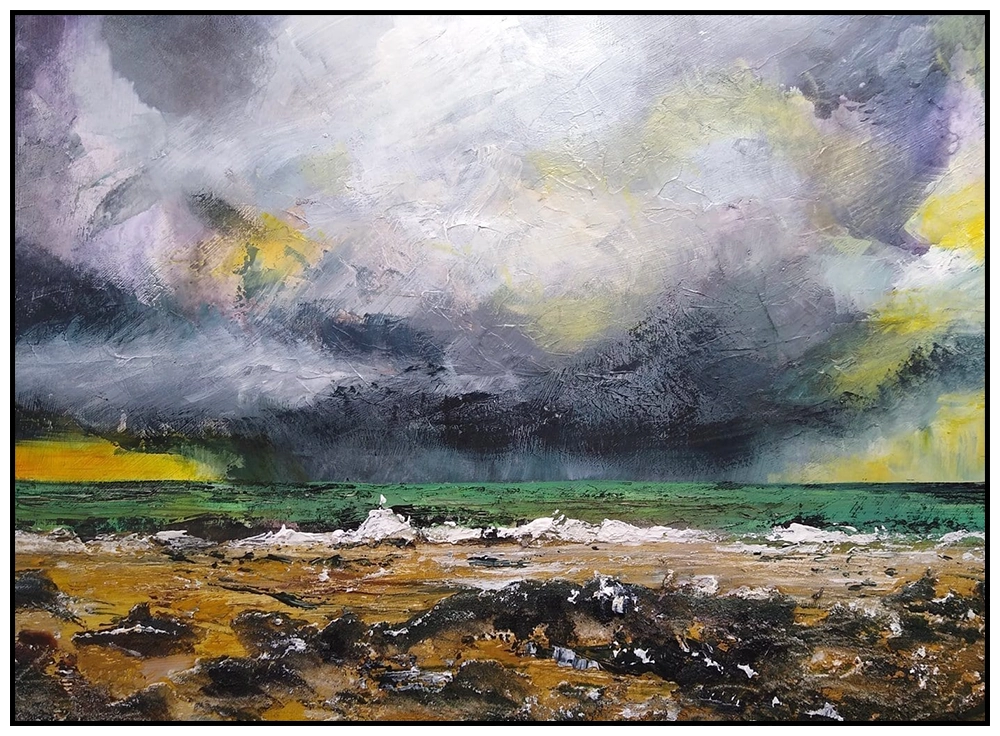 'Storm Rolling In' Pat Richardson Original Painting'Storm Rolling In' Pat Richardson Original Painting