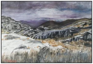'Up High' Pat Richardson Original Painting
