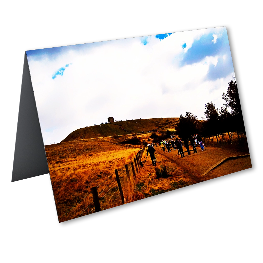 'Walking to the Pike on Good Friday' David Ruaux Artcard Photo