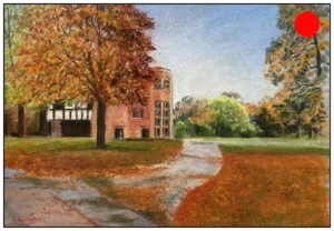 'Astley Hall, Autumn' Pat Richardson SOLD.