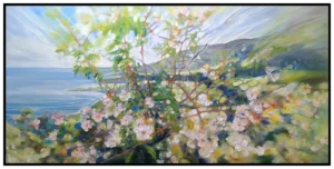'Dorset Calling'. An original painting by Gill Bustamante.