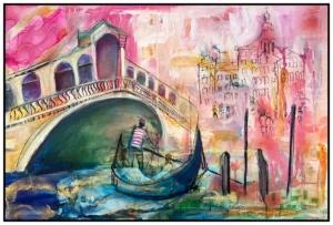 'An Evening in Venice', Minu Achrekar.