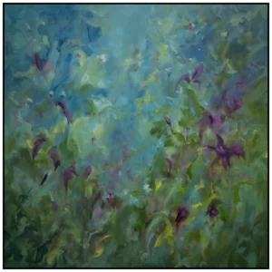 'Deep Forest Echo', Ted Warburton. Original Painting.