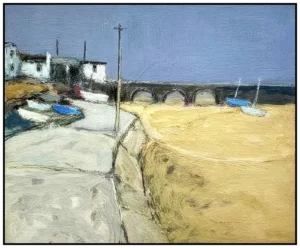 'Smeatons Pier, St Ives', Malcolm Taylor.