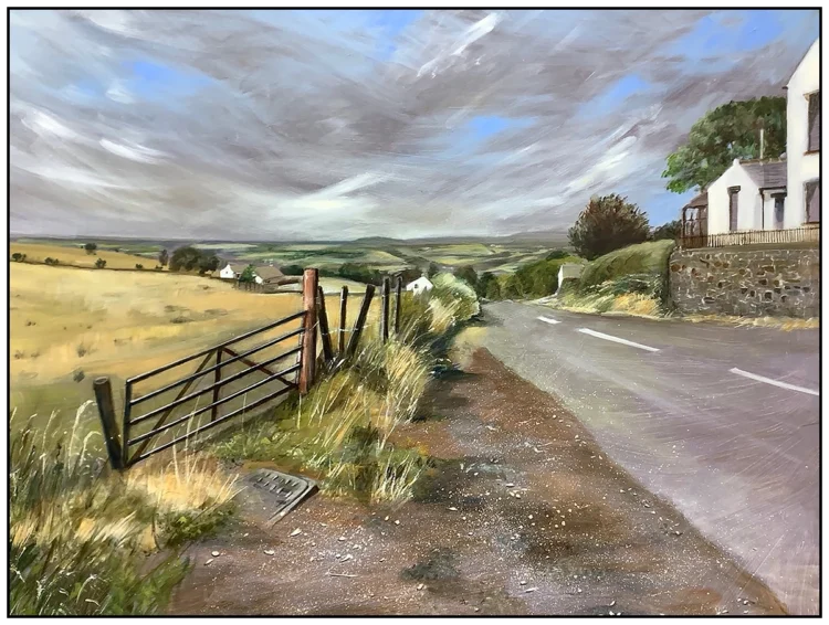 'A Lovely Walk Up Mellor' by Carole Pugh