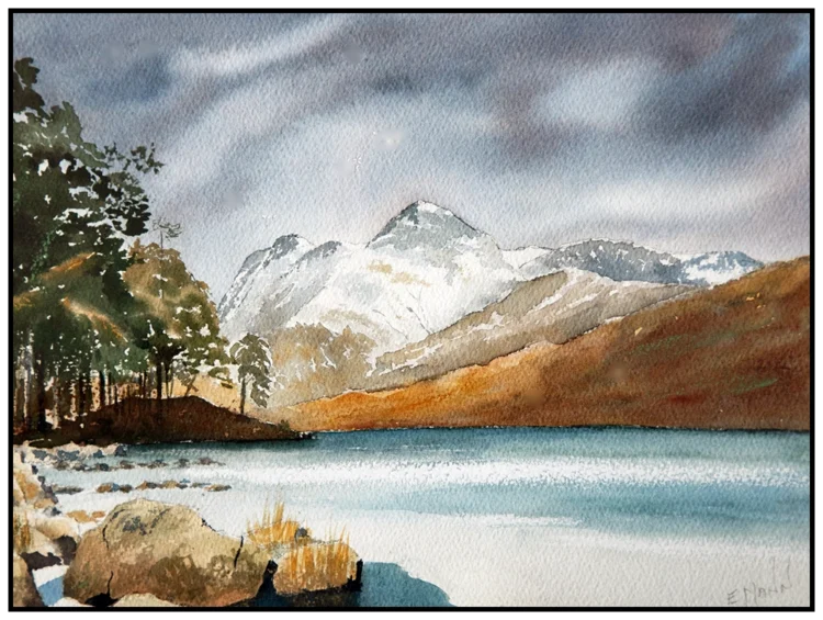 'Blea Tarn', Ena Mann.