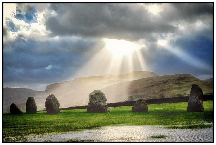 'Castlerigg Stone Circle, Cumbria II' by David Ruaux