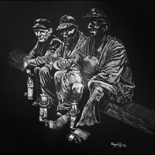 'End of a Hard Shift', Nigel Gore