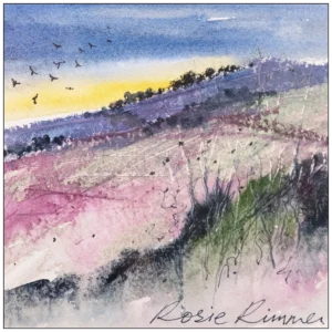 'Moorland Dawn' by Rosie Rimmer.